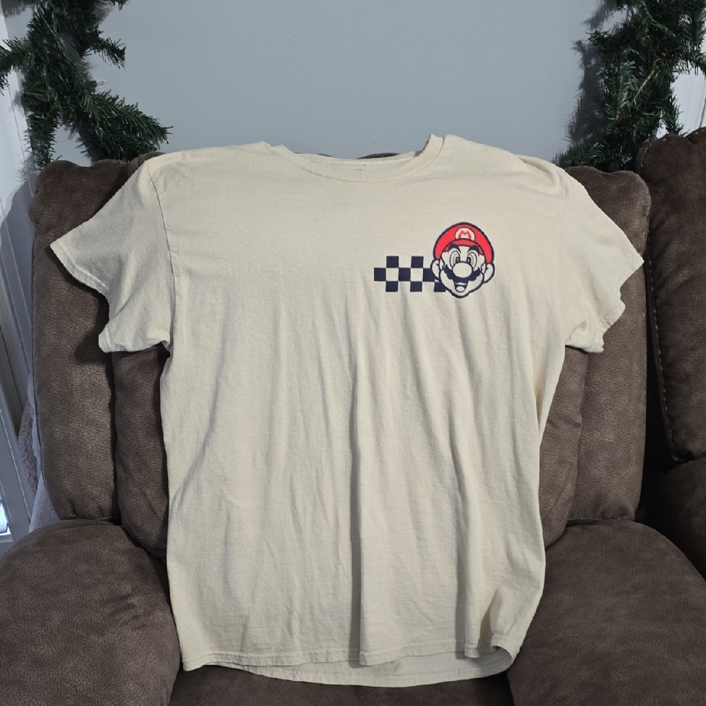 Nintendo Cream Mario Graphic Tee